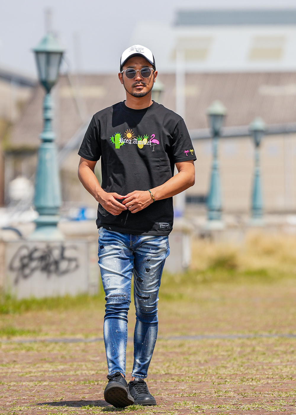 W/R O.Eスプレーティー（Tシャツ/カットソー）｜adamsJUGGLER