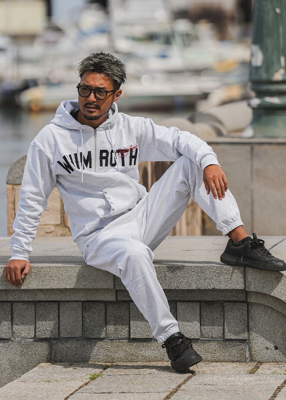 即落★送料無料★新作2019★Forwaed　Milano★フォワード・ミラノ★￥9000★1071★白/L★SMILEスカル FORWARD MILANO フォワードミラノ T-シャツ SIZE:L Forward Milano